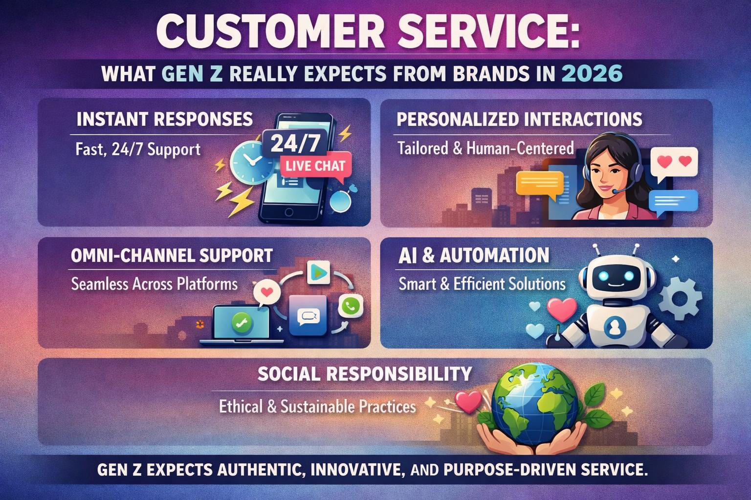 Service client : ce que la Gen Z attend vraiment des marques en 2026