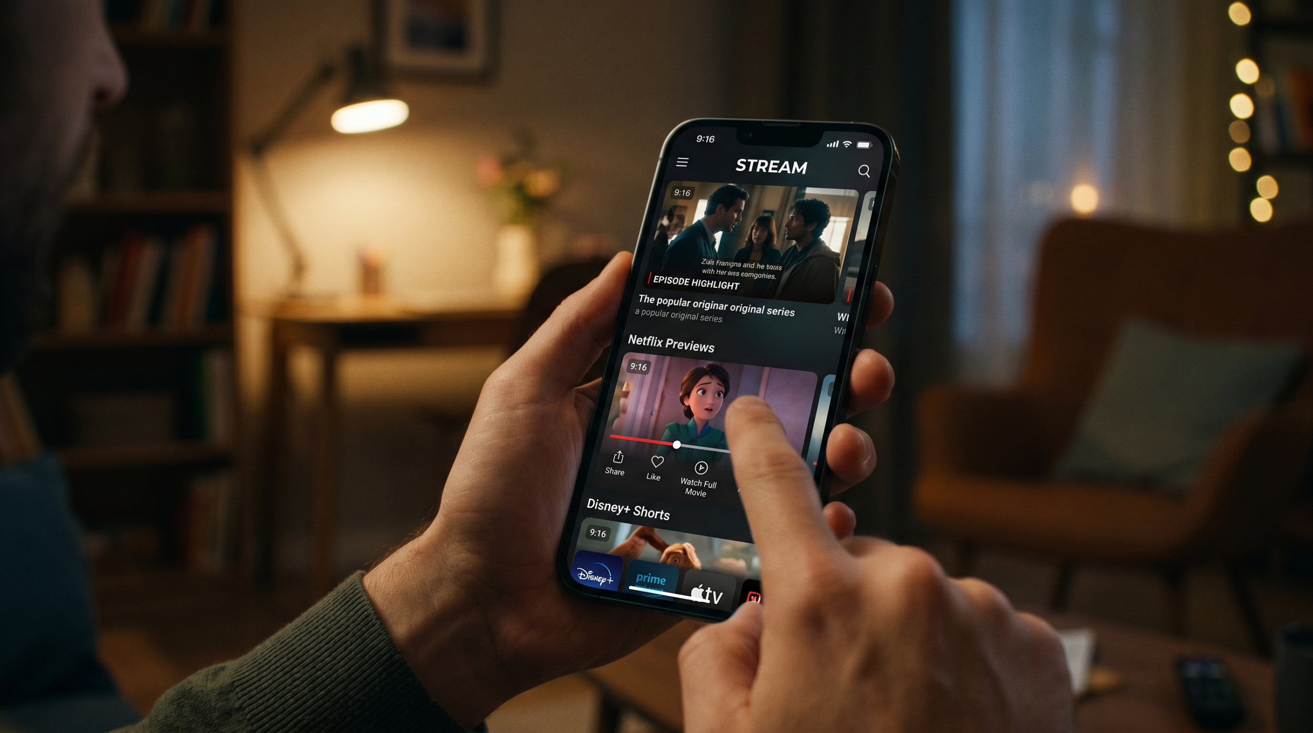 Netflix, Disney+ et la révolution du scroll : pourquoi le format vertical s’impose partout